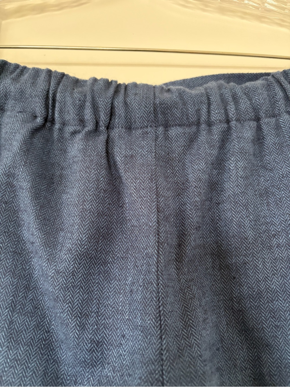 Banana Republic Blue Linen-Blend Blazer with High-Waist Shorts Set - Picture 9 of 11